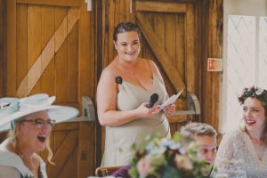 Jess' speech during Hannah and Becca's wedding day